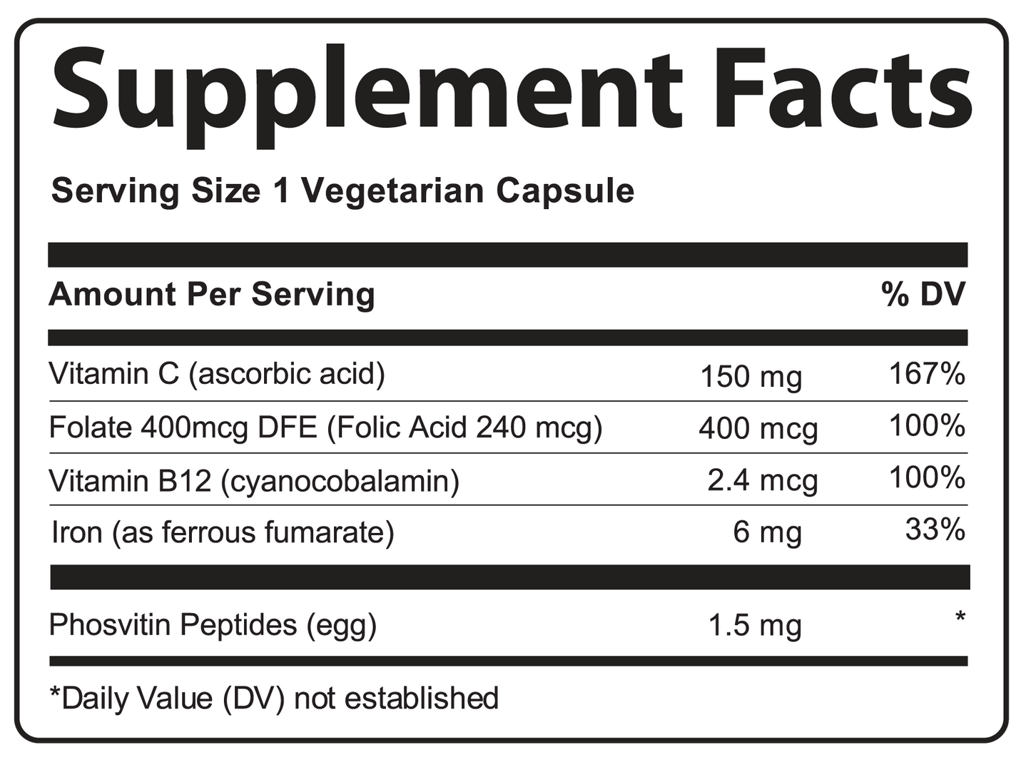 Ferravitin™ Daily Maintenance – Daily Iron Supplement for Women’s Energy and Ferritin Support