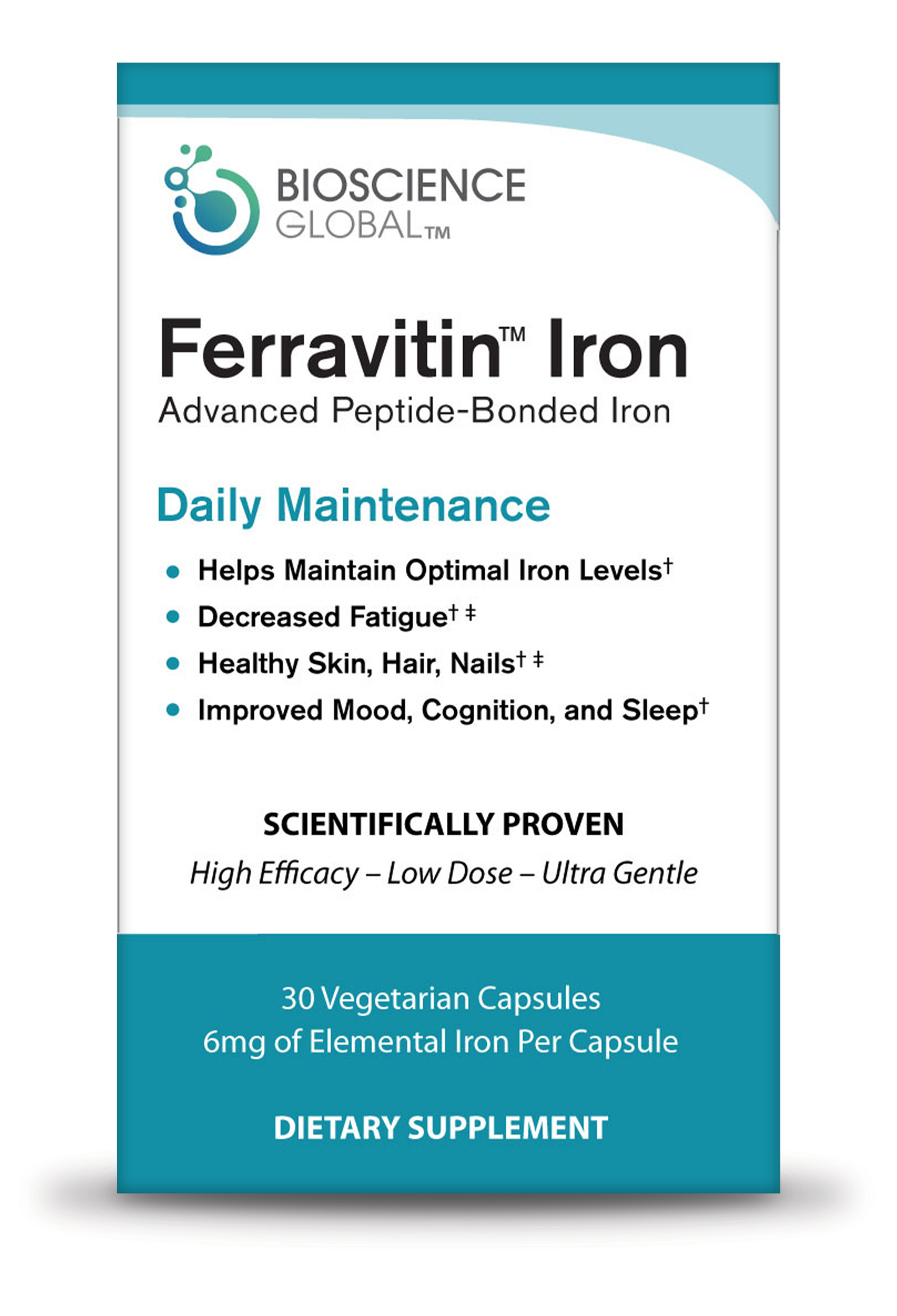 Ferravitin™ Daily Maintenance – Daily Iron Supplement for Women’s Energy and Ferritin Support