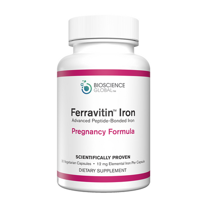 Ferravitin™ Pregnancy Formula – Iron Supplement for Pregnant Women with Fatigue or Low Ferritin