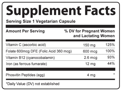 Ferravitin™ Pregnancy Formula – Iron Supplement for Pregnant Women with Fatigue or Low Ferritin