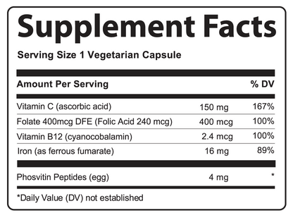 Ferravitin™ Rapid Restoration – Fast-Acting Iron Supplement for Women with Anemia or Low Iron